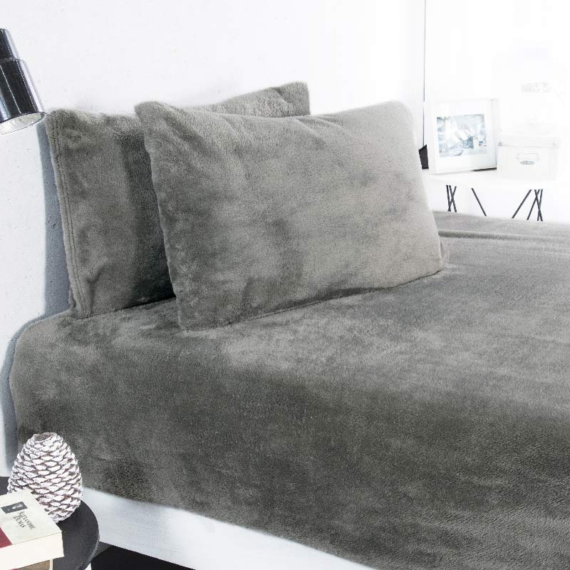 Sábanas Siberia Alpes Gris