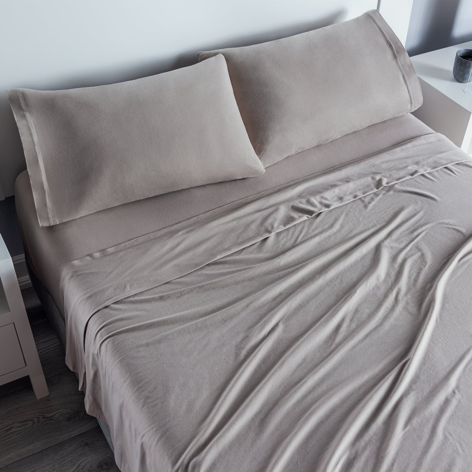 Sábanas Camiseta Gris Glacial SENCILLO