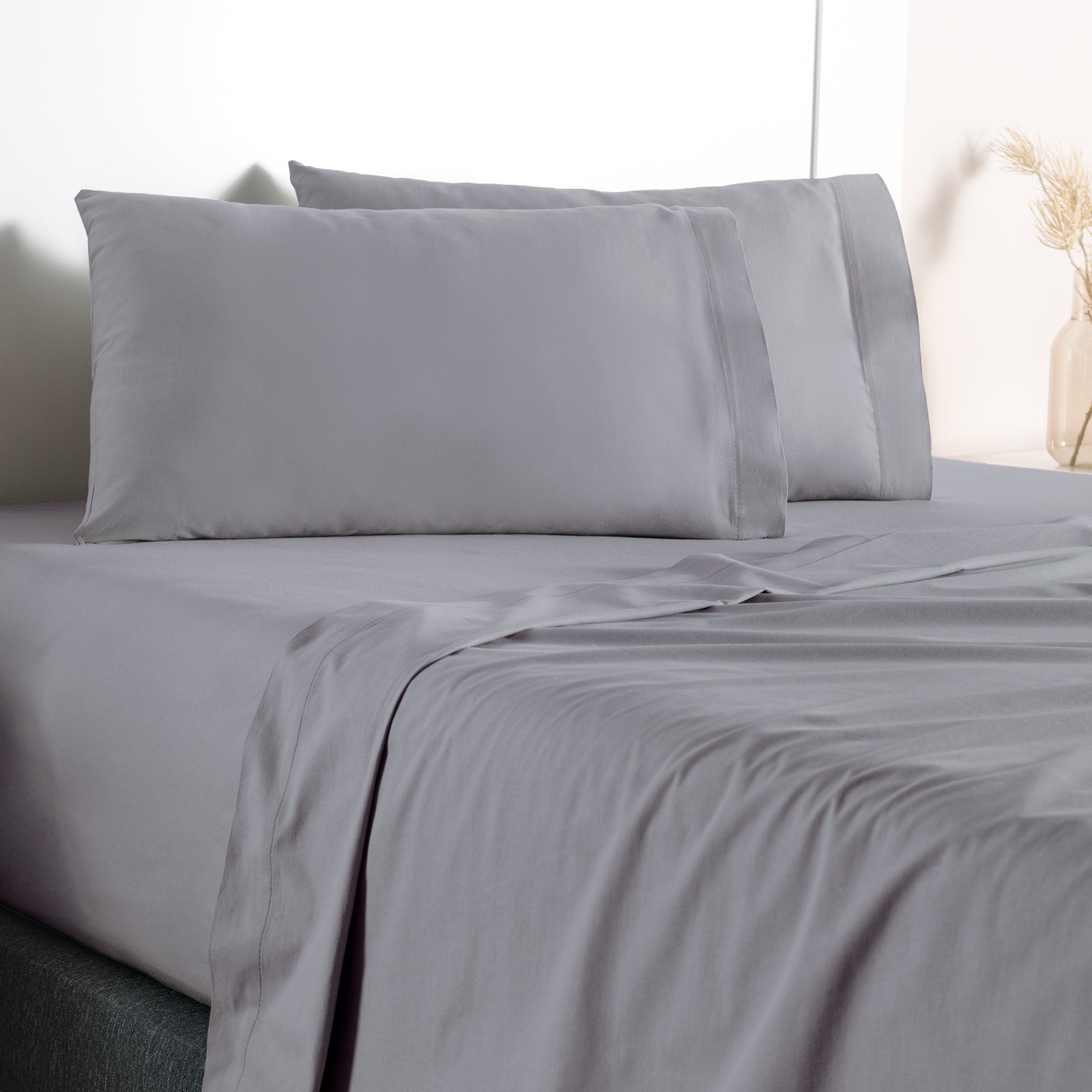 Sábanas Cabos Gris Neutral KS