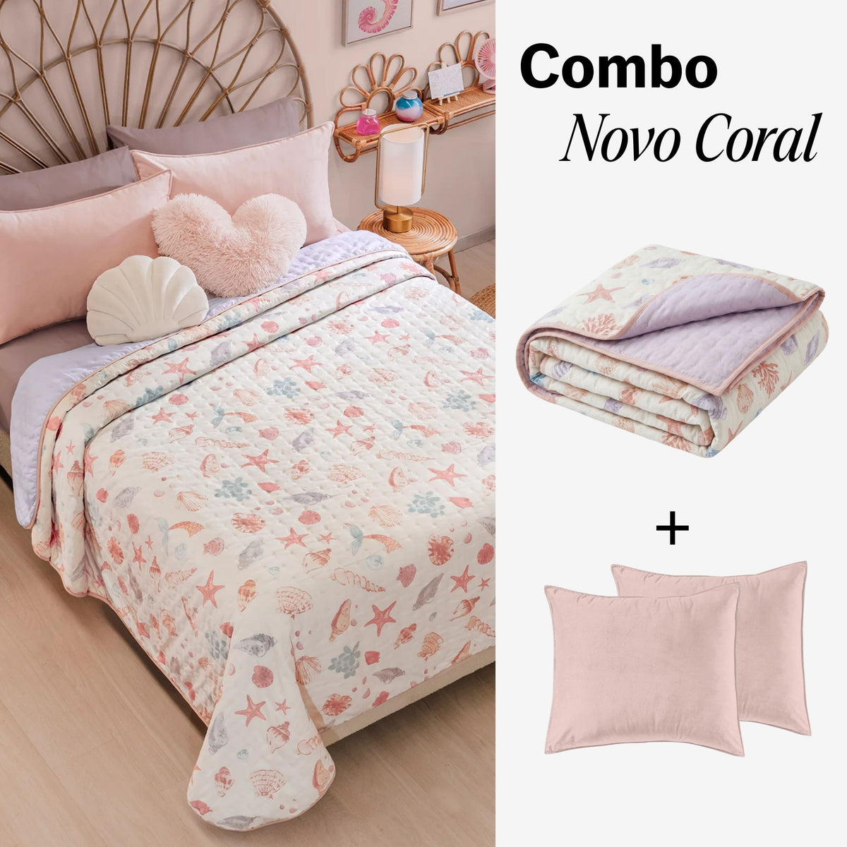 COMBO NOVO CORAL