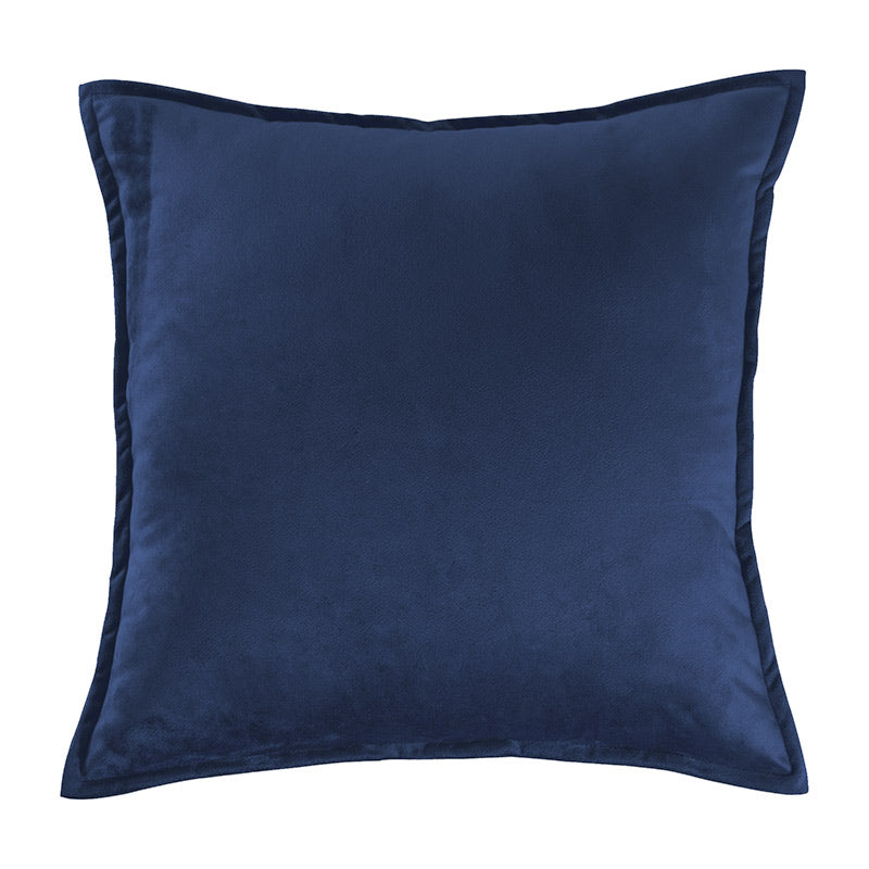 Funda De Cojín Velvet Azul /