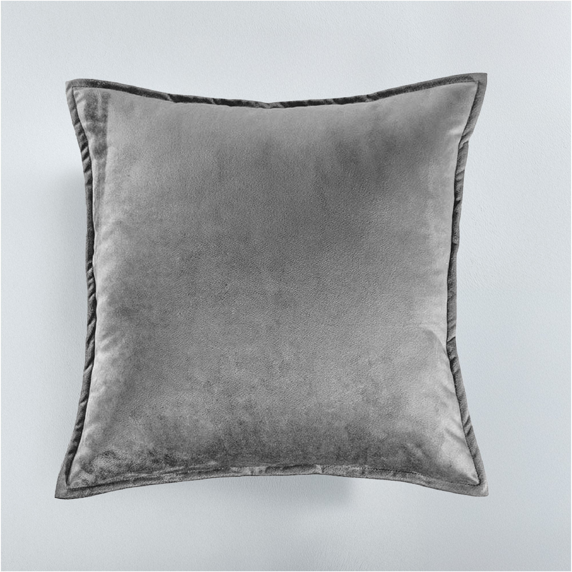 Funda De Cojín Velvet Gris /