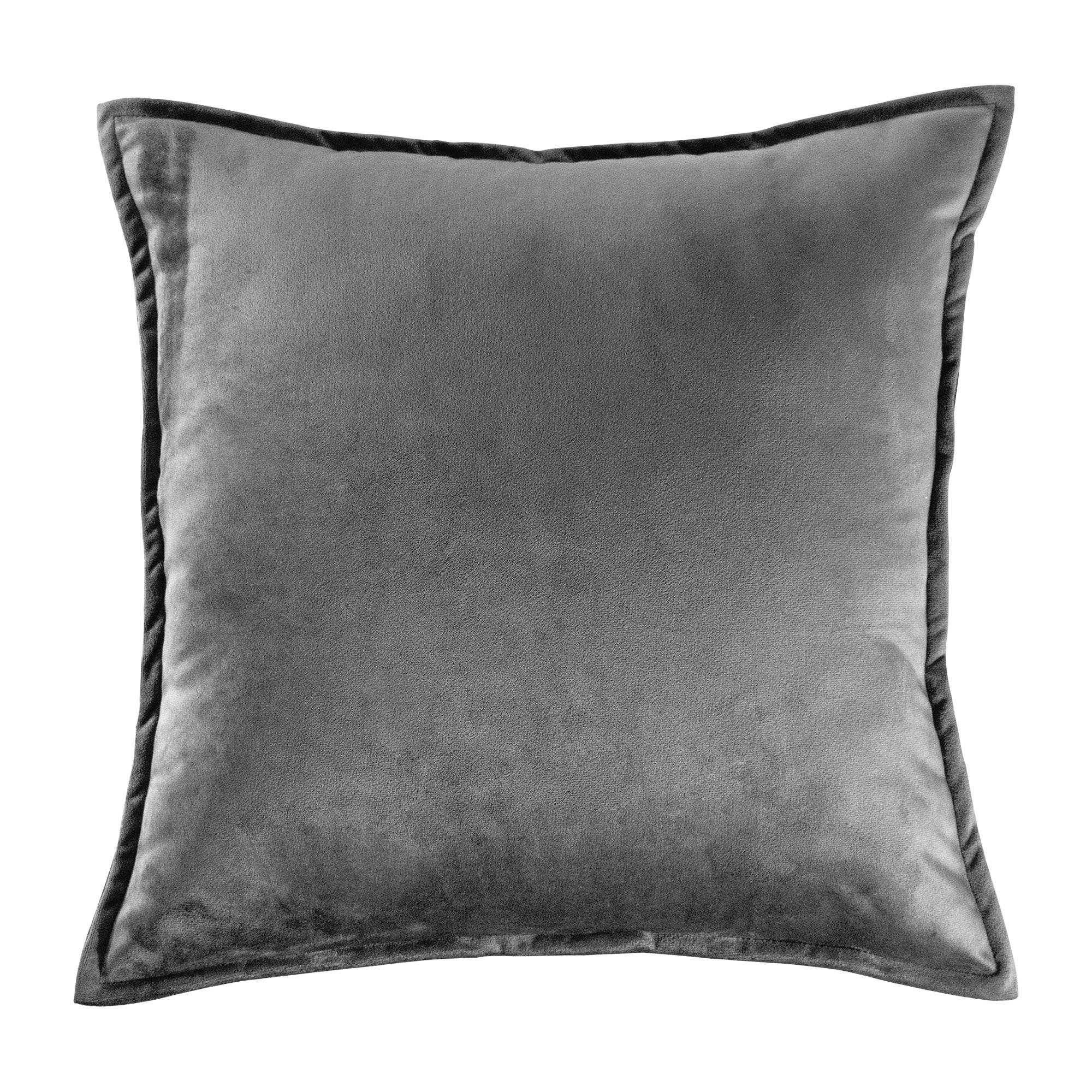 Funda De Cojín Velvet Gris /