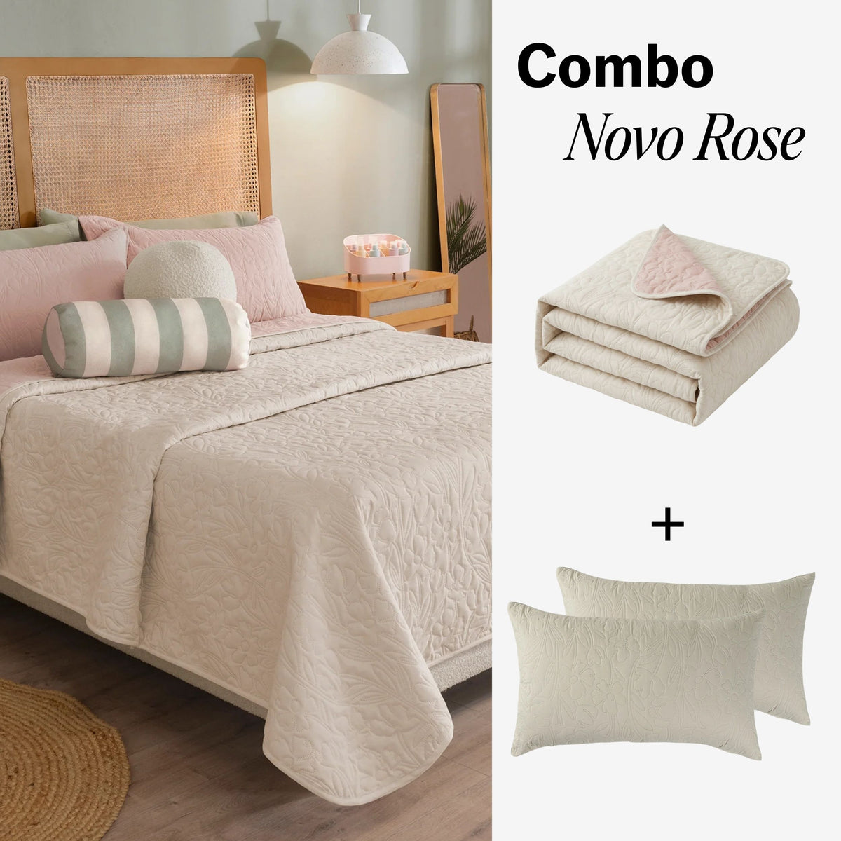 COMBO NOVO ROSE