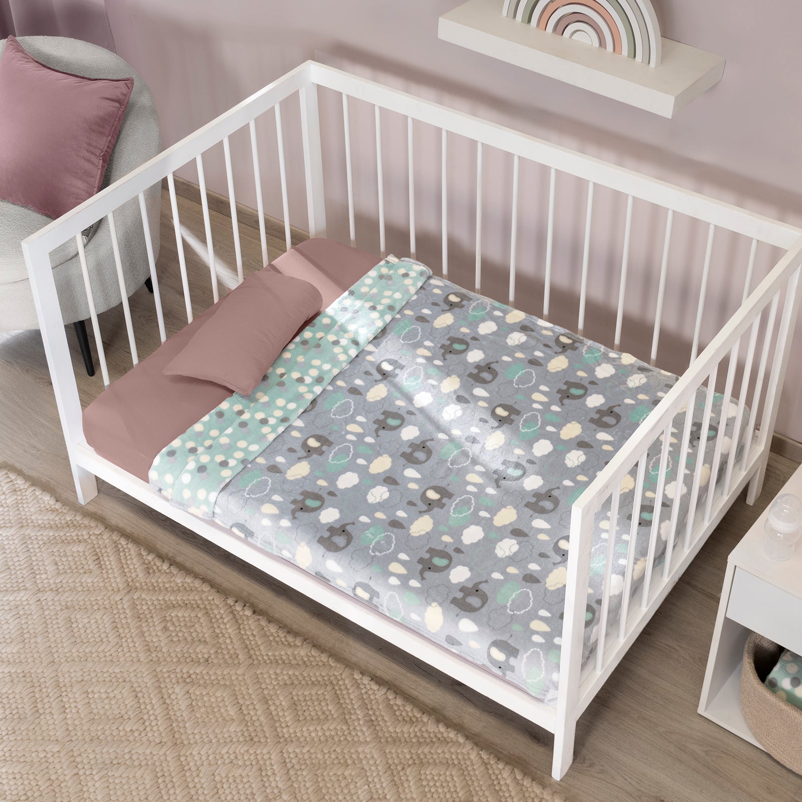 Cobija Baby Nórdica Elefantitos CUNA