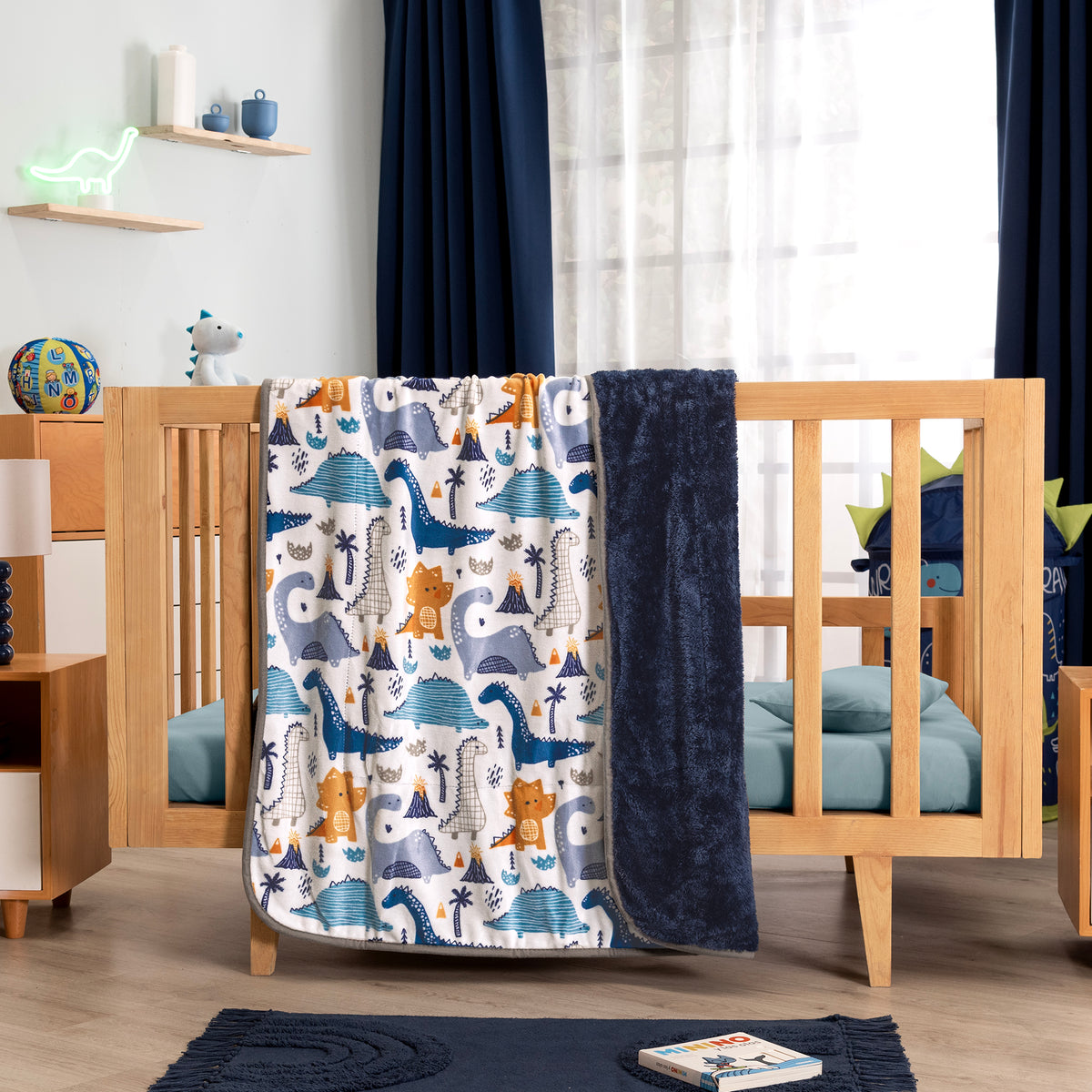 Cobija Baby Siberia Dinosaurios CUNA