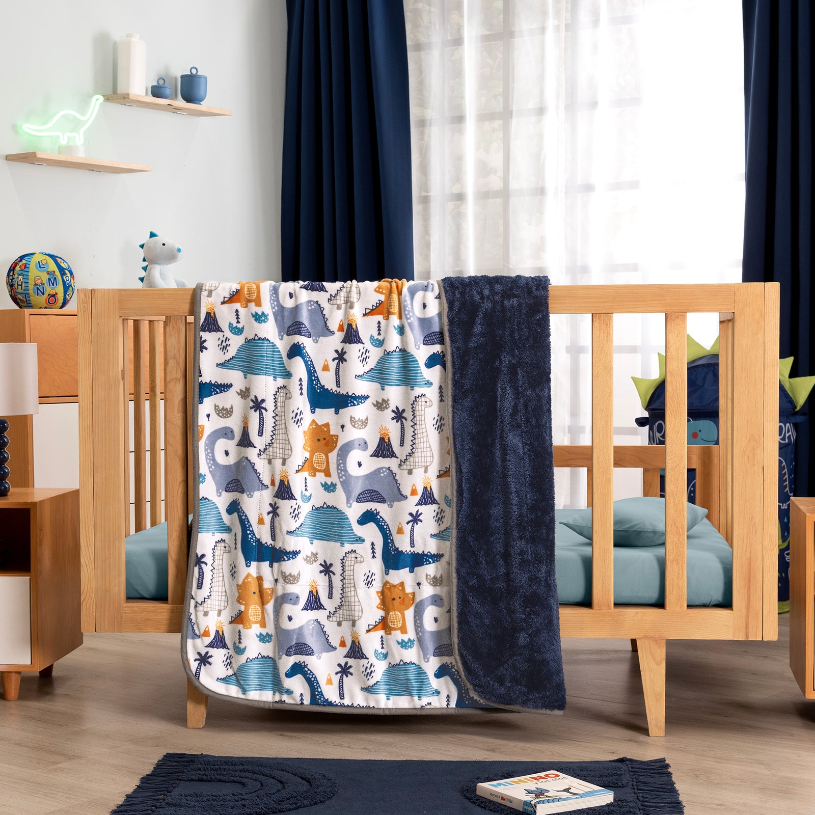 Cobija Baby Siberia Dinosaurios CUNA