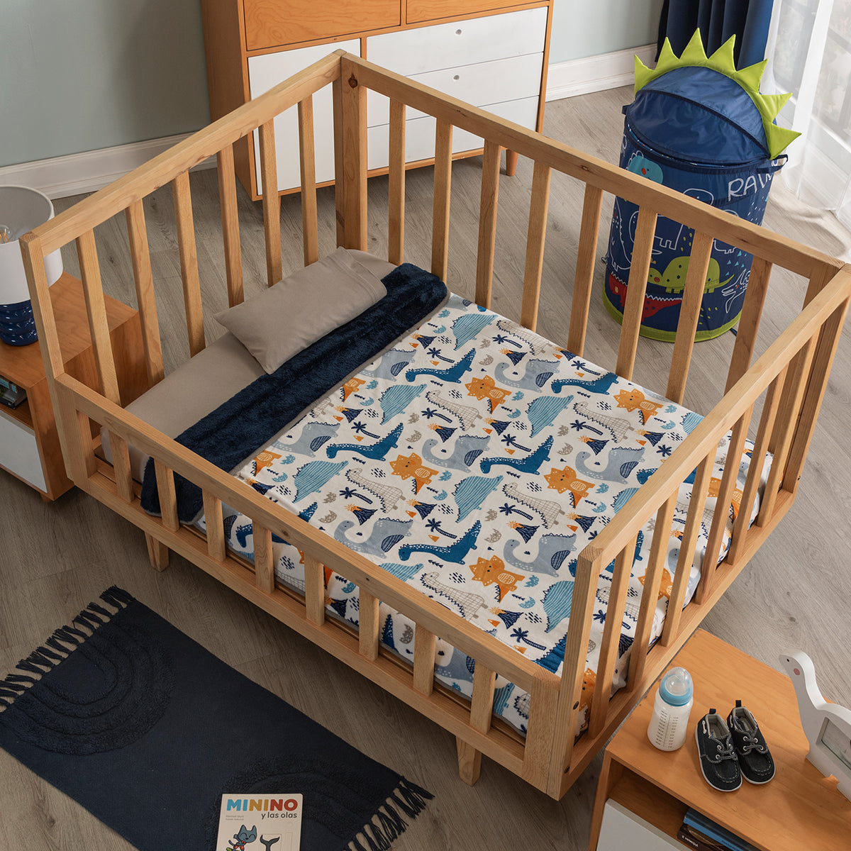 Cobija Baby Siberia Dinosaurios CUNA