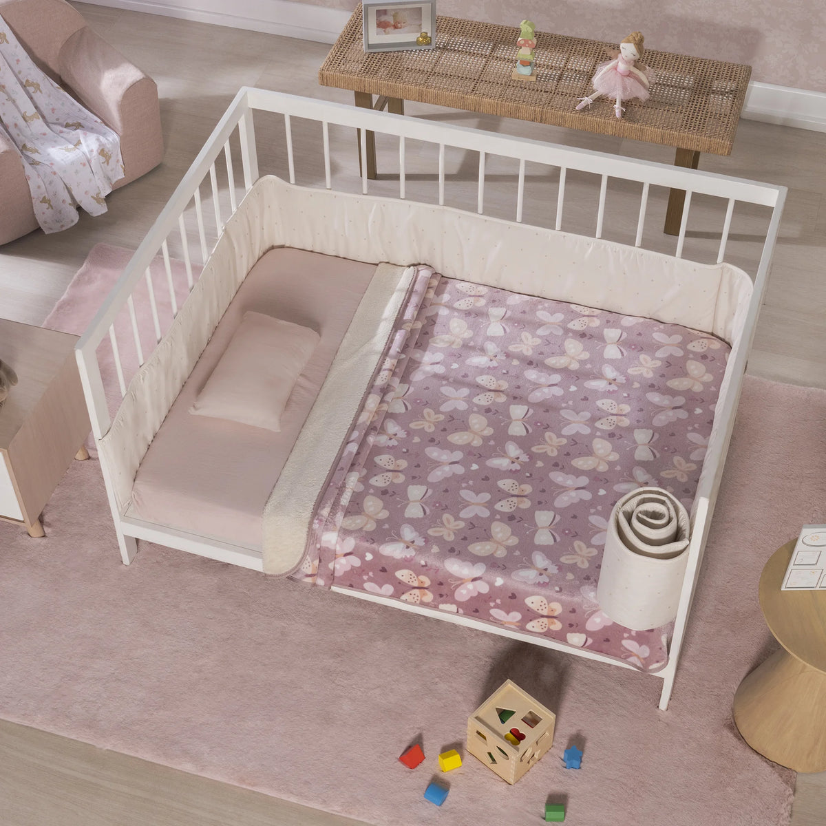 Cobertor Baby Siberia Mariposas