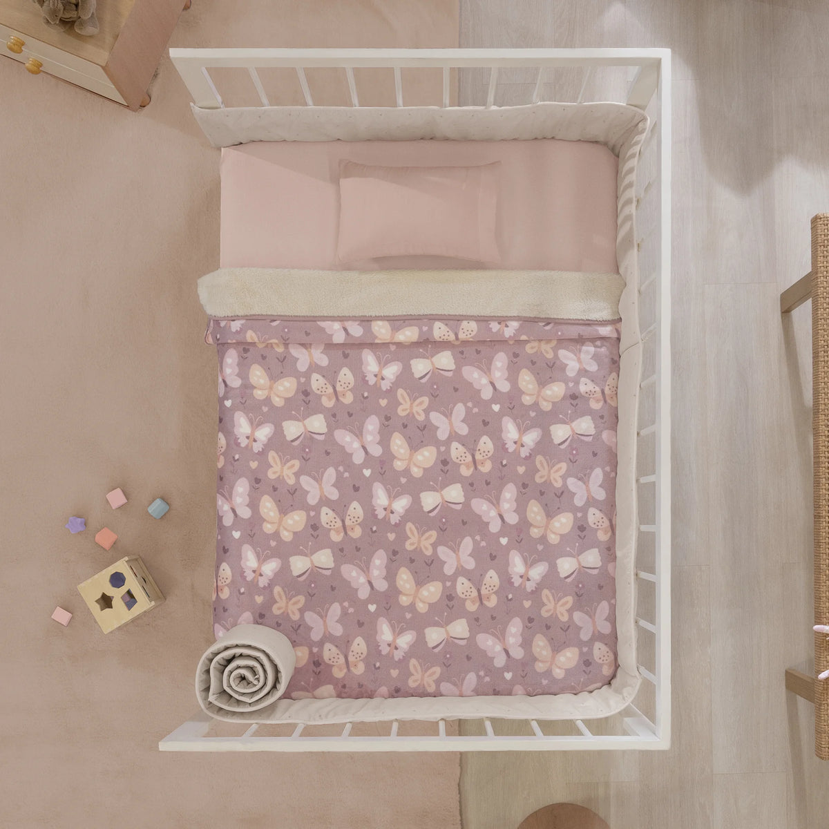 Cobertor Baby Siberia Mariposas