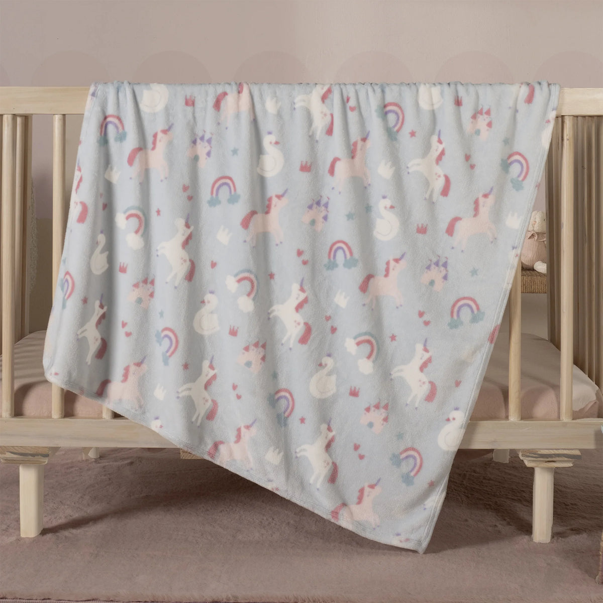Cobertor Baby Ligero Unicorn