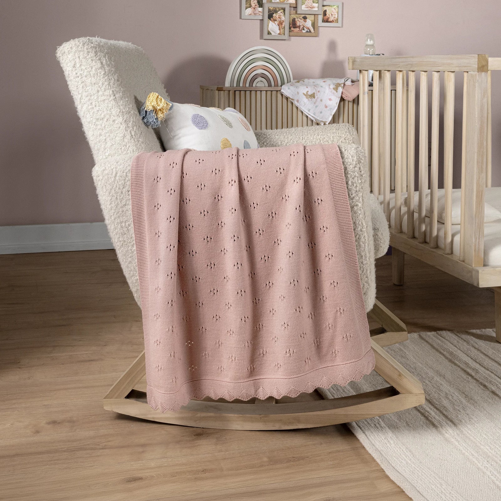 Cobija Baby Voga Rose