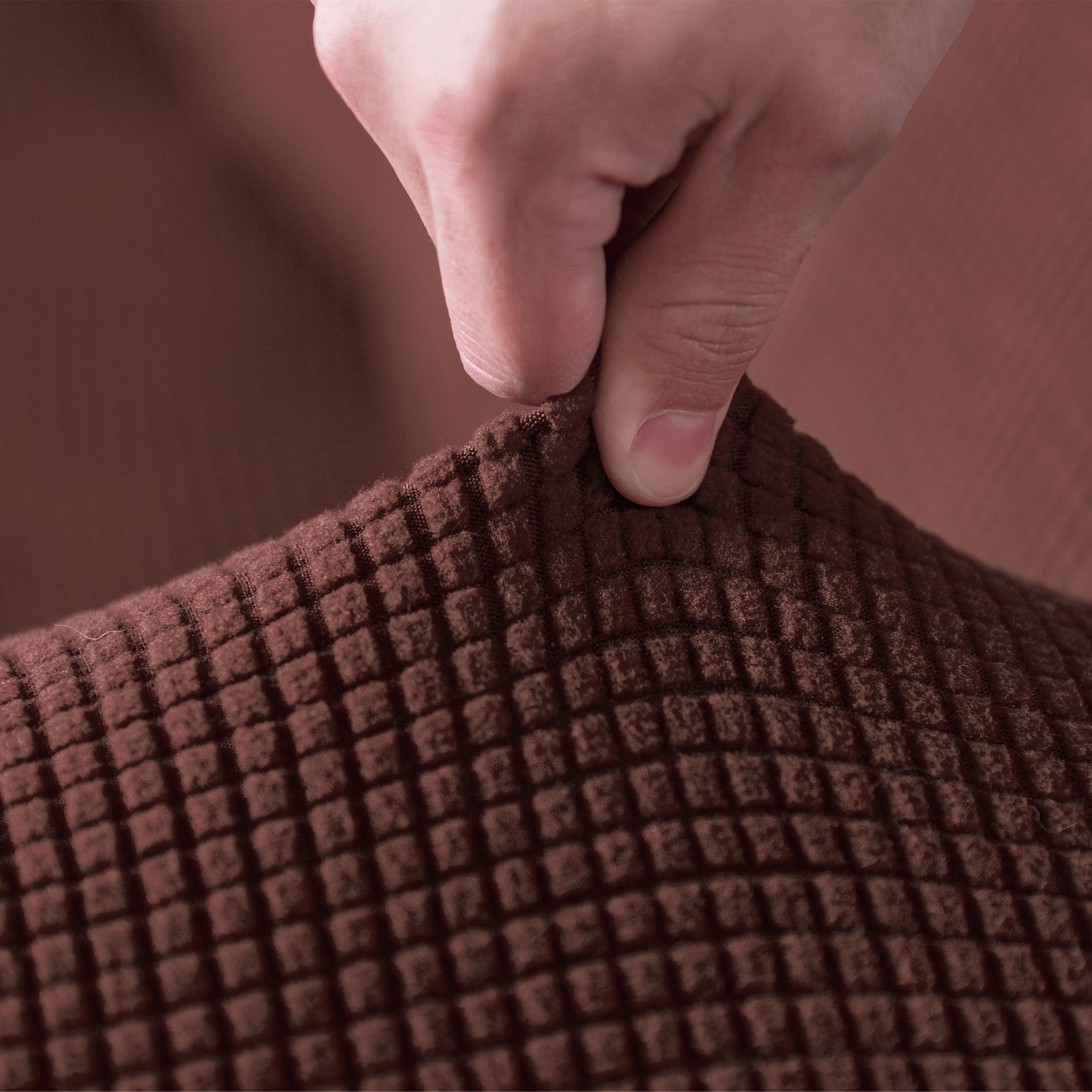 Funda De Sillón Niza Café 3 PUESTOS