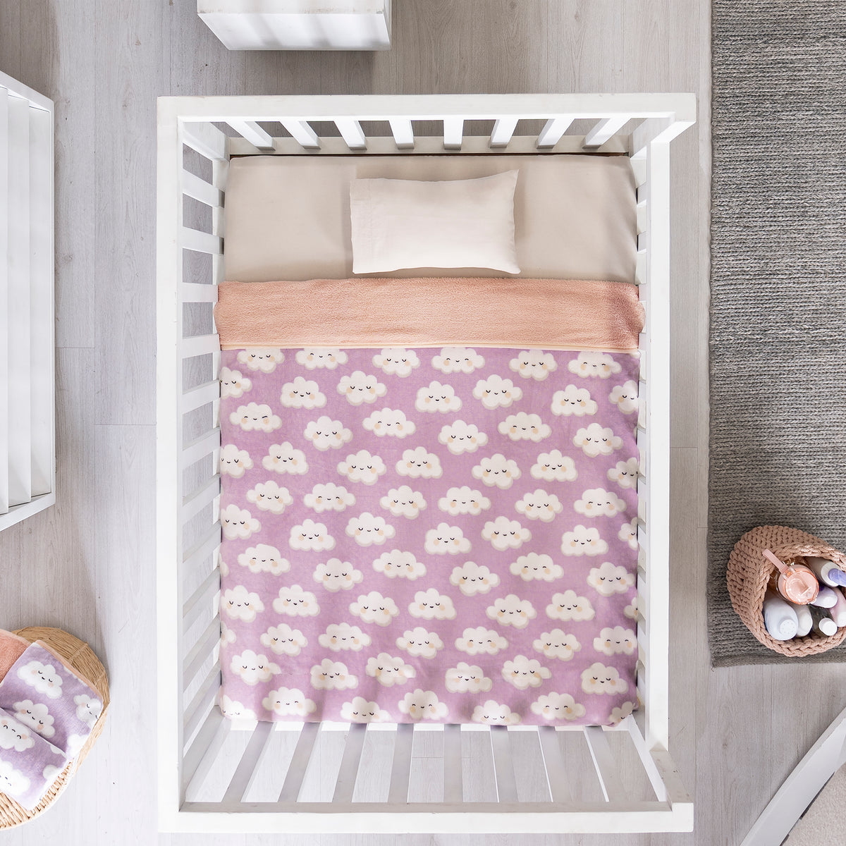 Cobija Baby Siberia Nubes CUNA