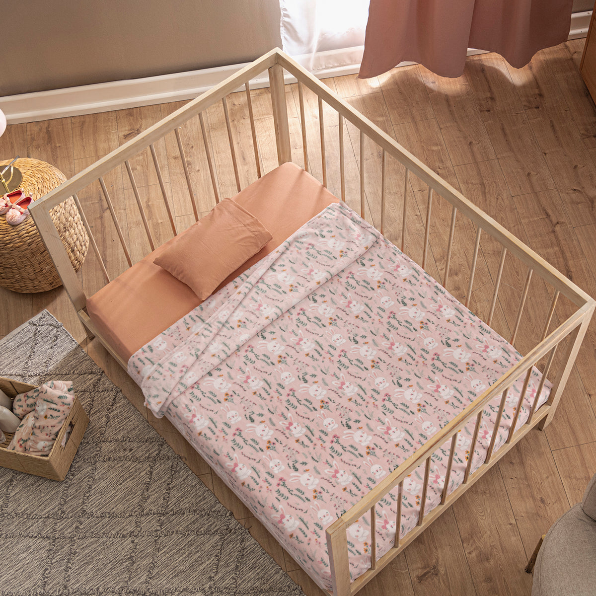 Cobija Baby Ligera Conejitas CUNA