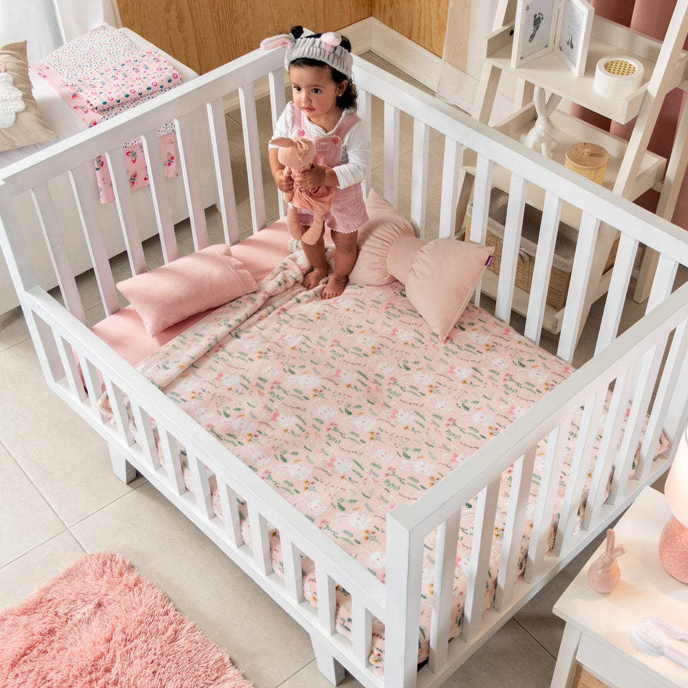 Cobija Baby Ligera Conejitas CUNA