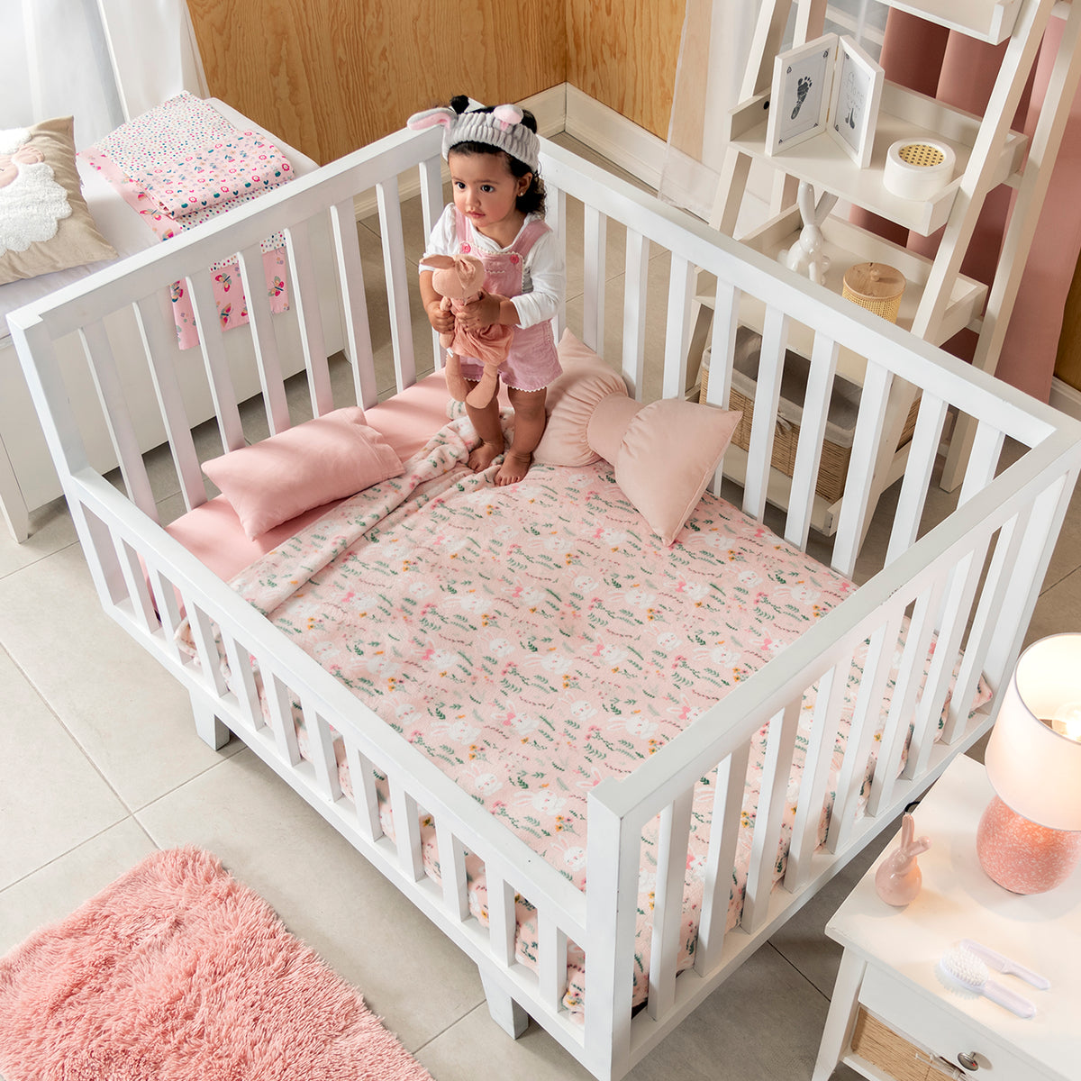 Cobija Baby Ligera Conejitas CUNA