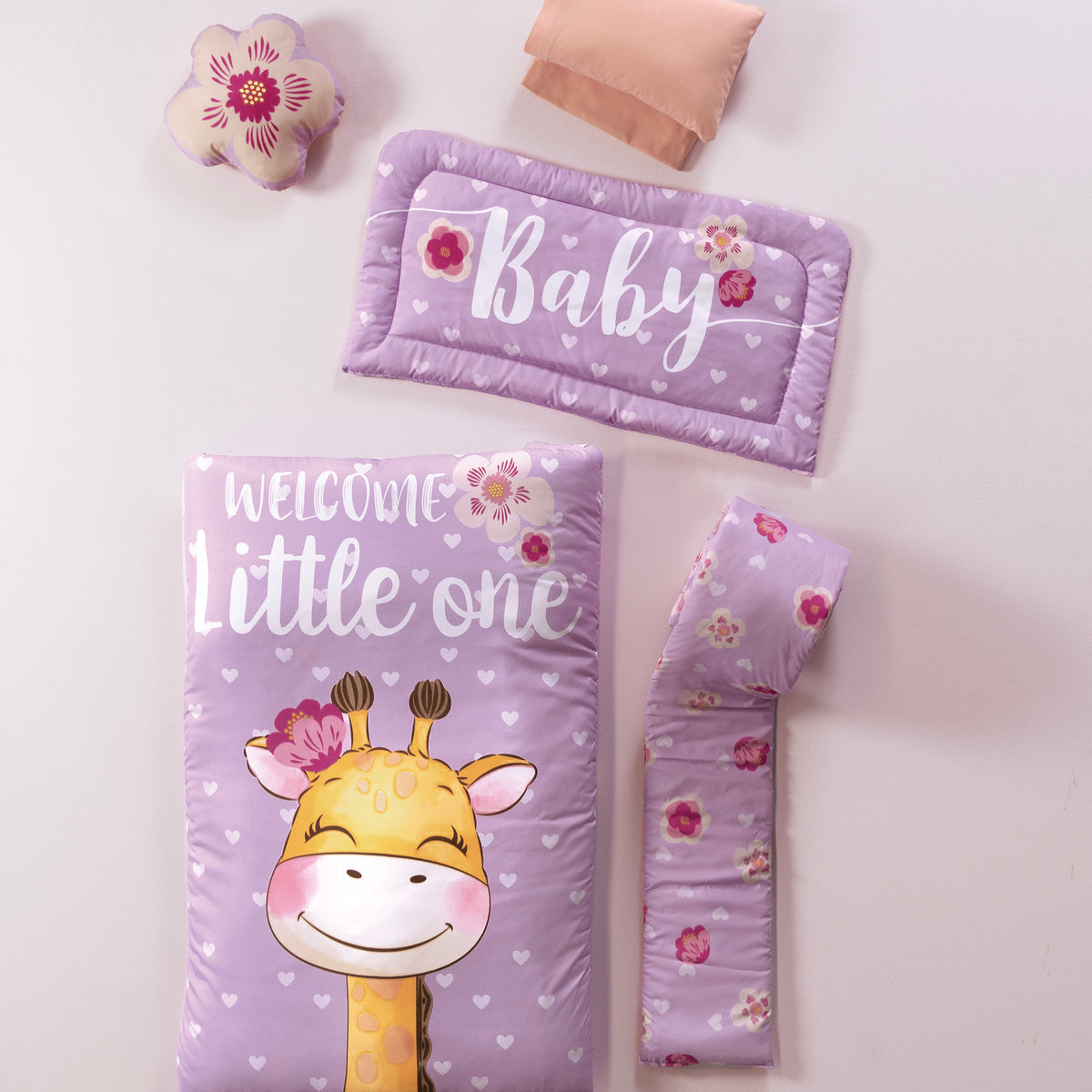 Juego de Edredón Baby Jirafa