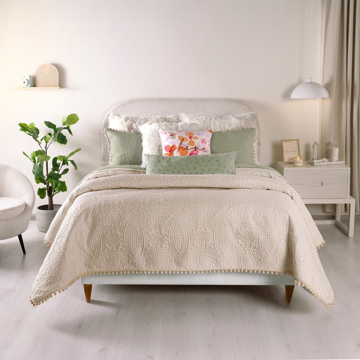 Juego de Edredón Jade QUEEN SIZE/DOBLE XL