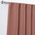 Cortinas Blackout Catania Deep Rose LARGA
