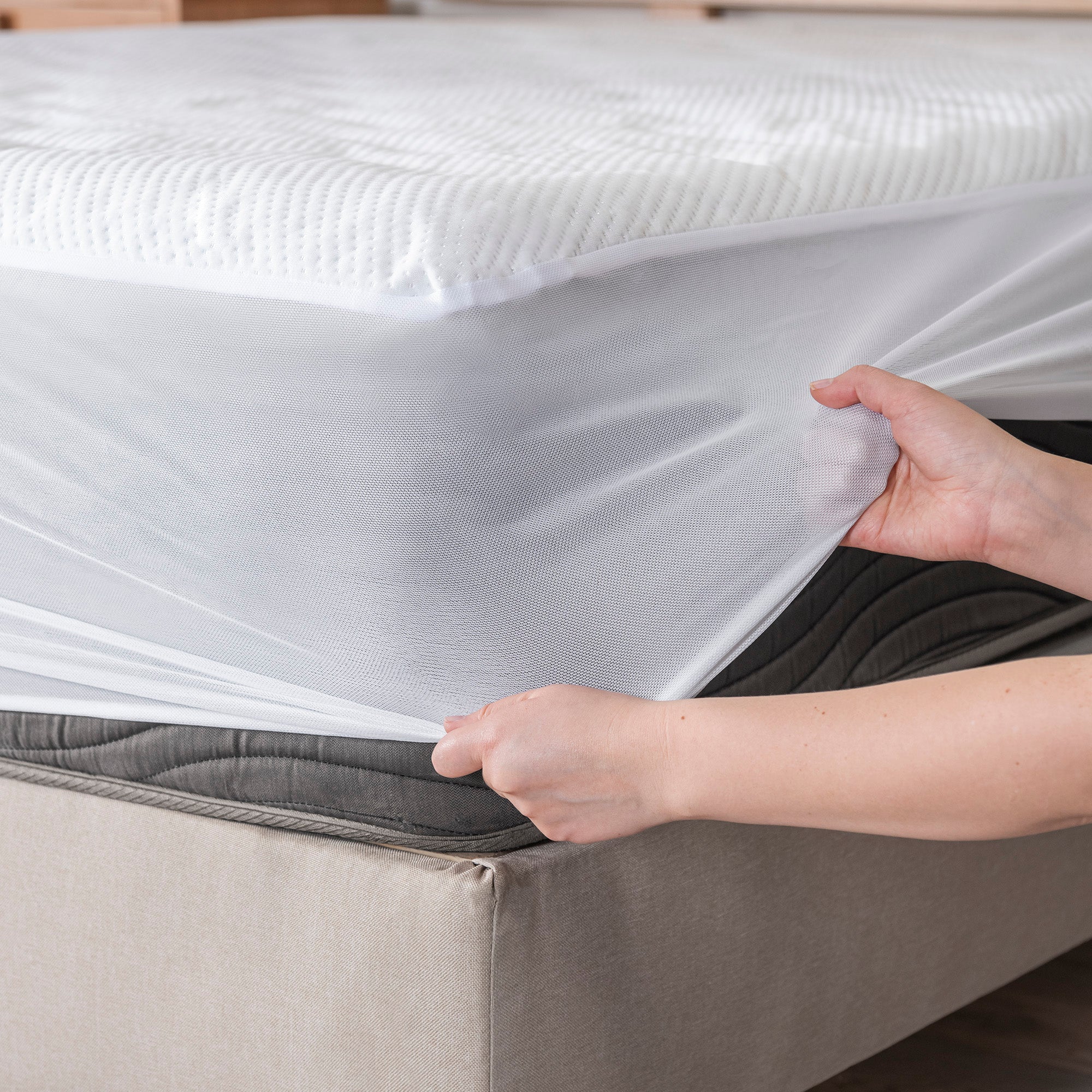 Protector De Colchón Tencel Doble Vianney - Vianney