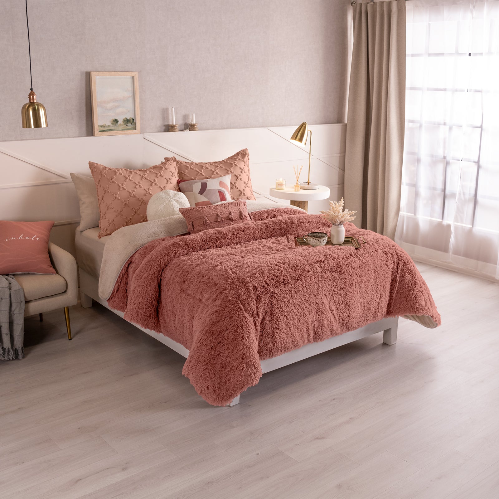 Cobija Everest Deep Rose KING SIZE XL