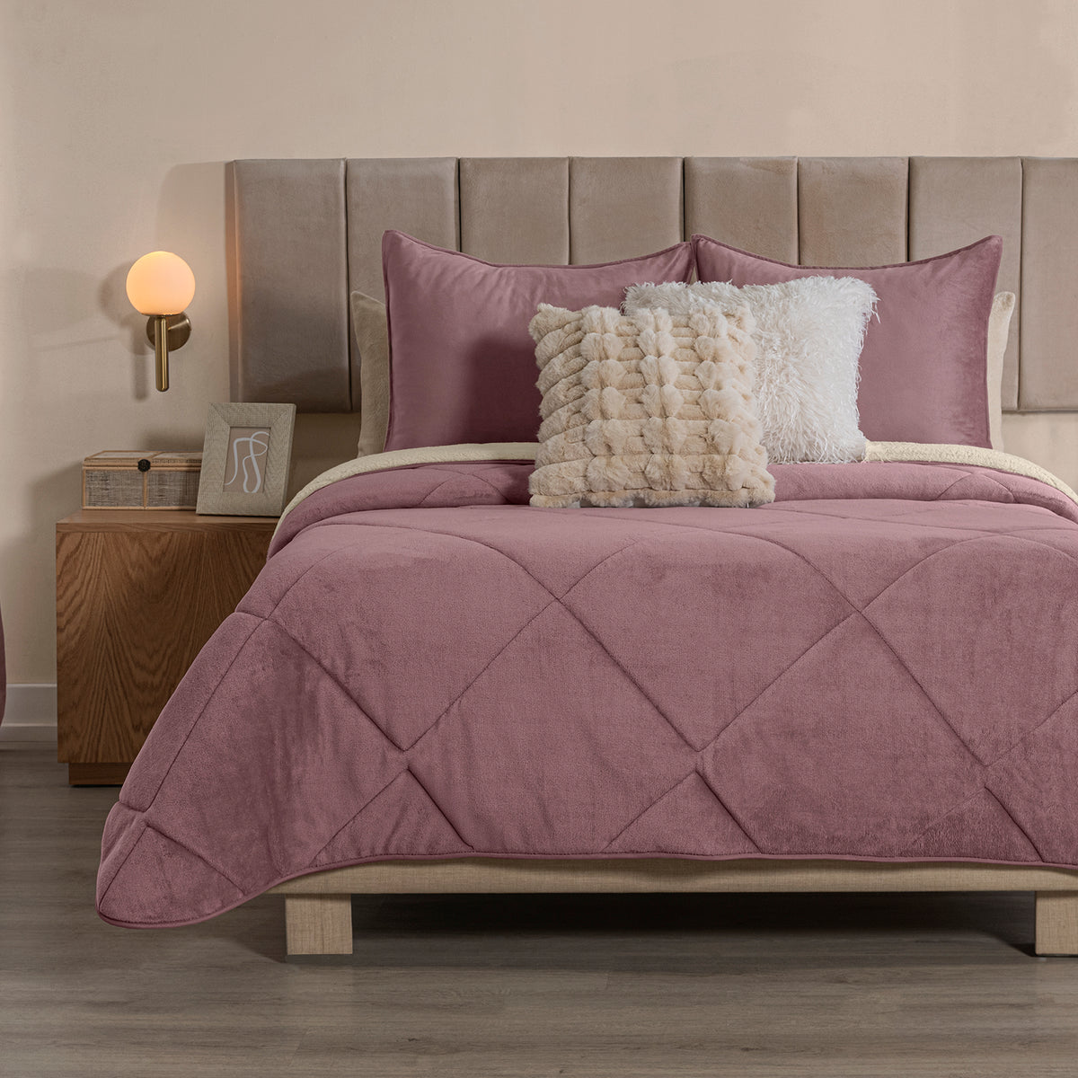 Cobija Invernal Lila KING SIZE/QUEEN SIZE