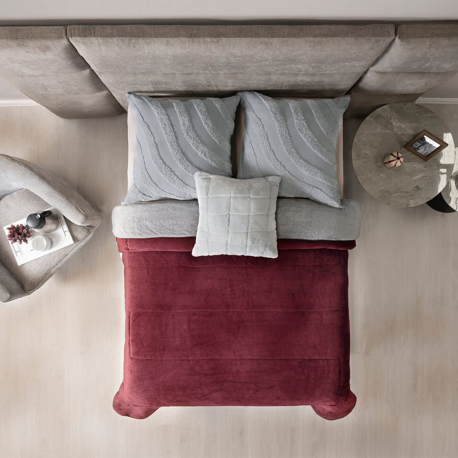 Cobija Invernal Tinto KING SIZE/QUEEN SIZE