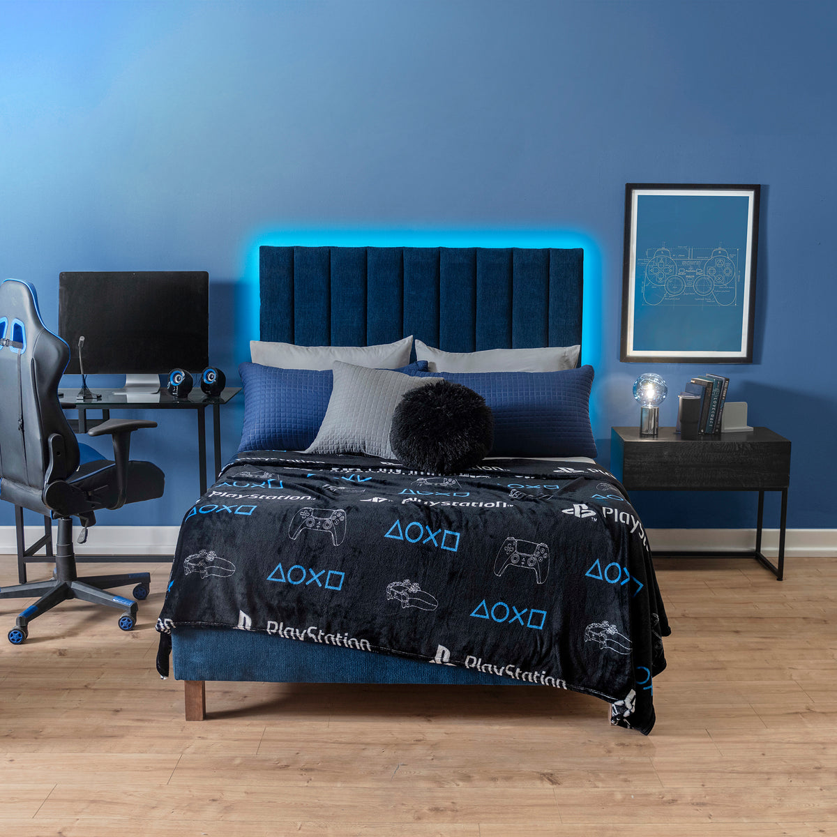 Cobija Ligera Playstation FRAZADA