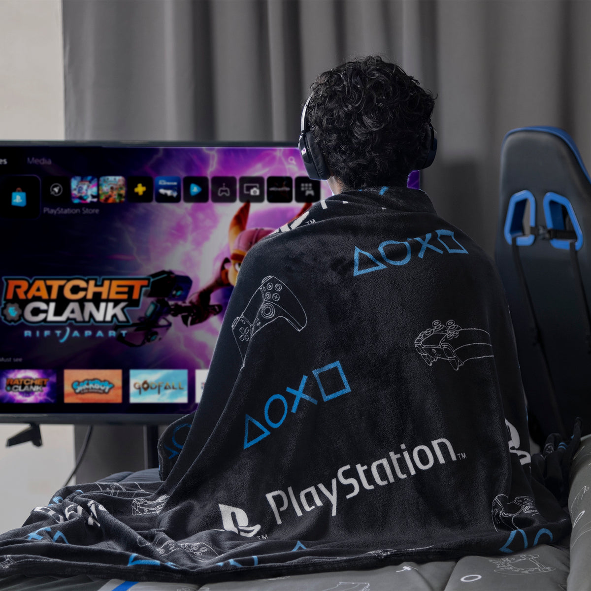 Cobija Ligera Playstation FRAZADA