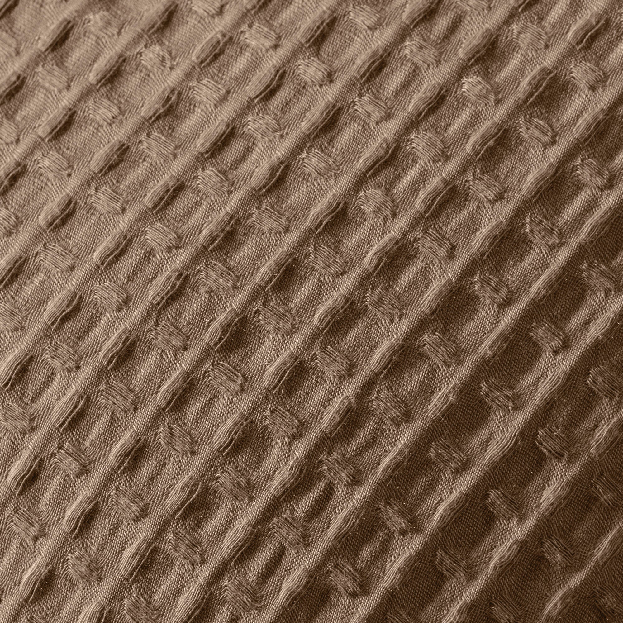 Funda De Almohada Waffle Incienso EUROPEA