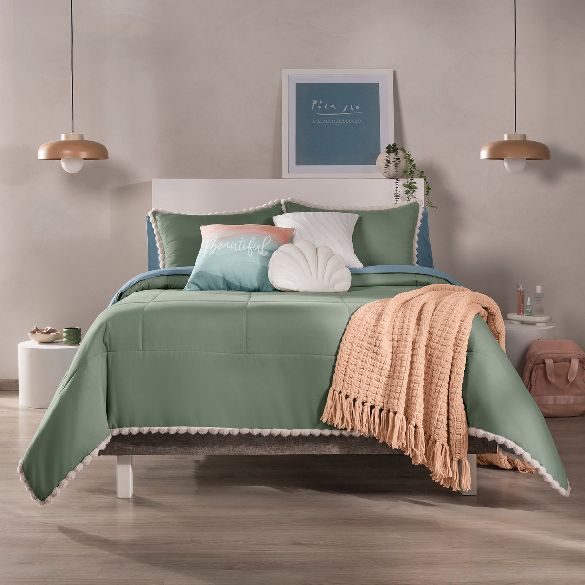 Juego de Edredón Sorrento QUEEN SIZE/DOBLE XL