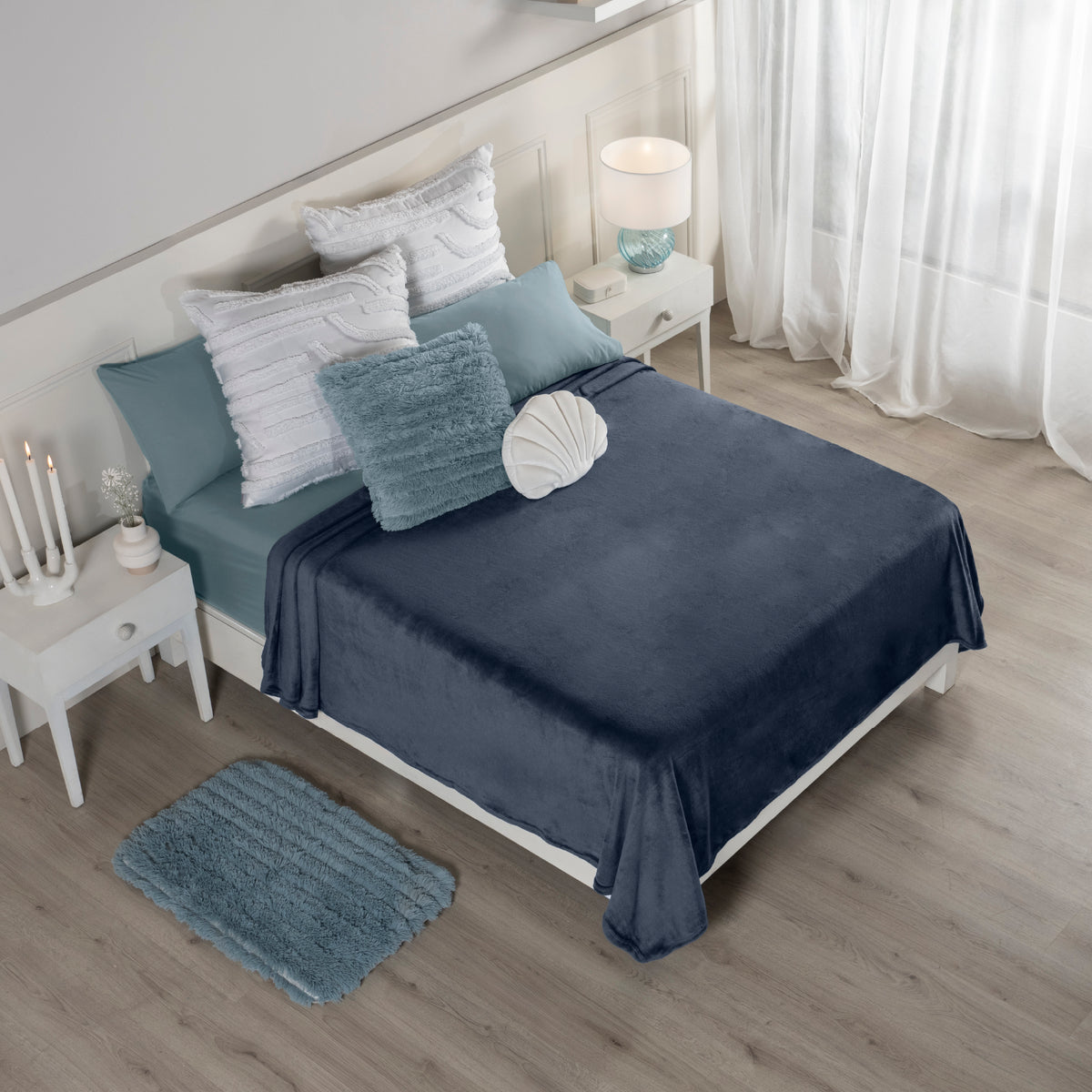 Cobija Ligero Navy KING SIZE/QUEEN SIZE