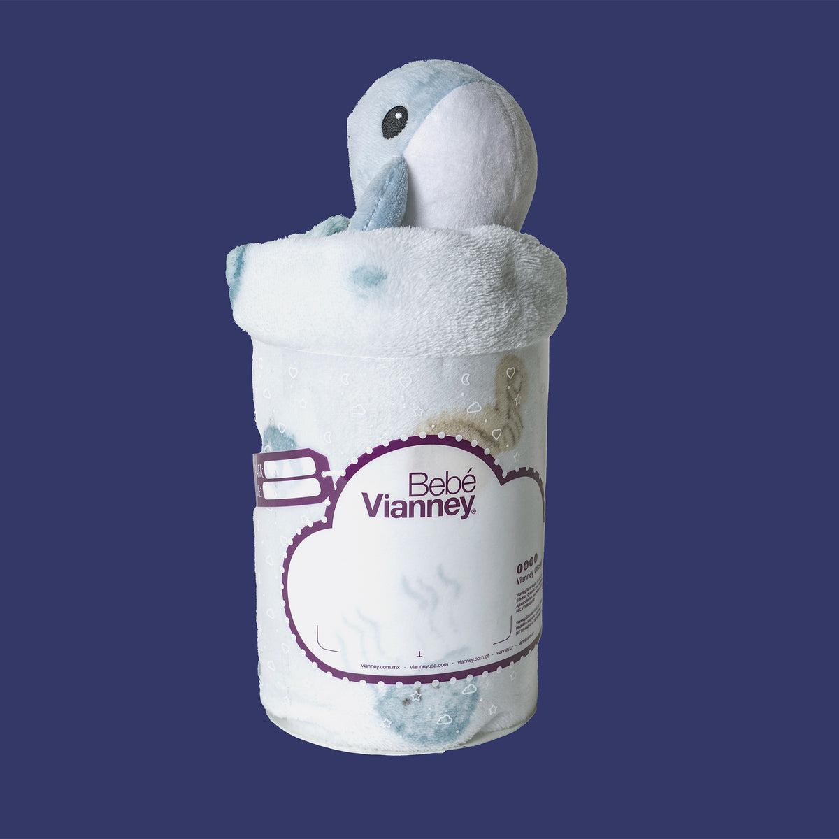 Cobija Baby Ligera Ballenita CARRIOLA