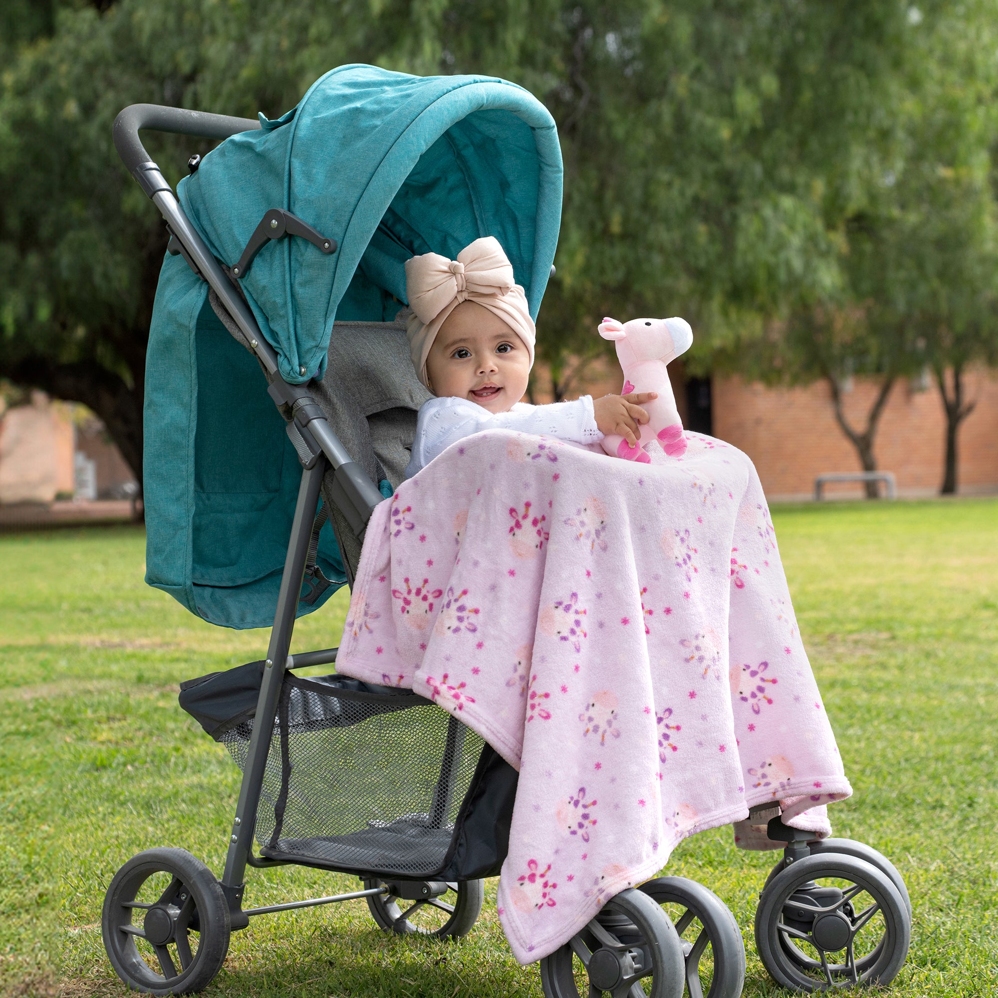 Cobija Baby Ligera Jirafita CARRIOLA