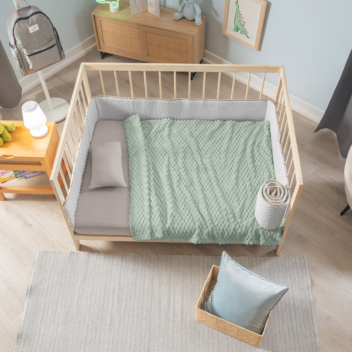 Cobija Baby Nórdica Menta CUNA
