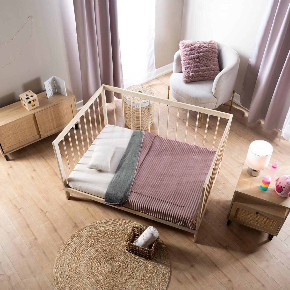 Cobija Baby Siberia Lila CUNA