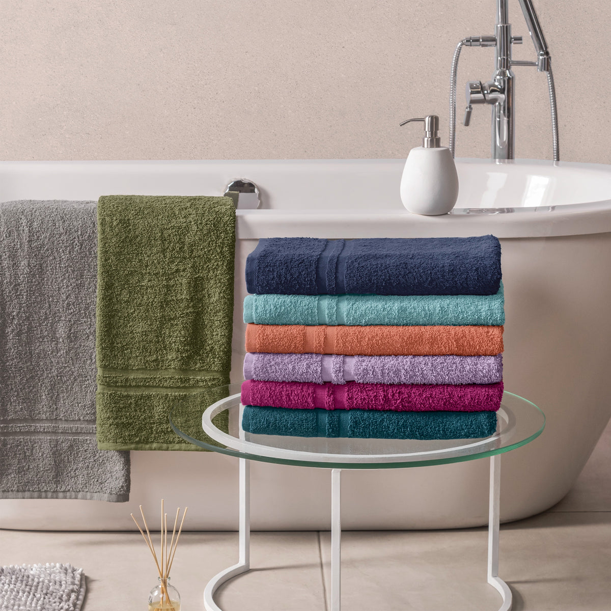 Toalla Caribe Olivo BAÑO