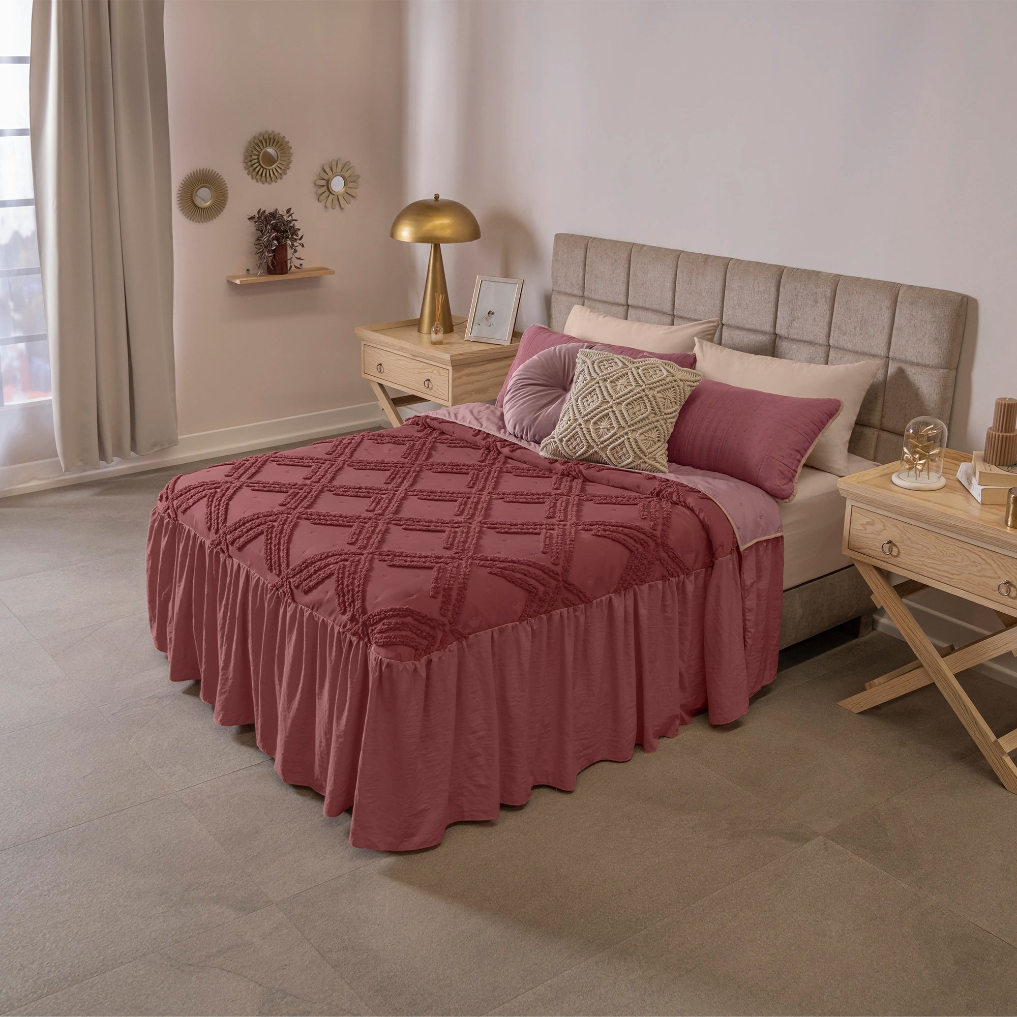 Colcha Mauve KS