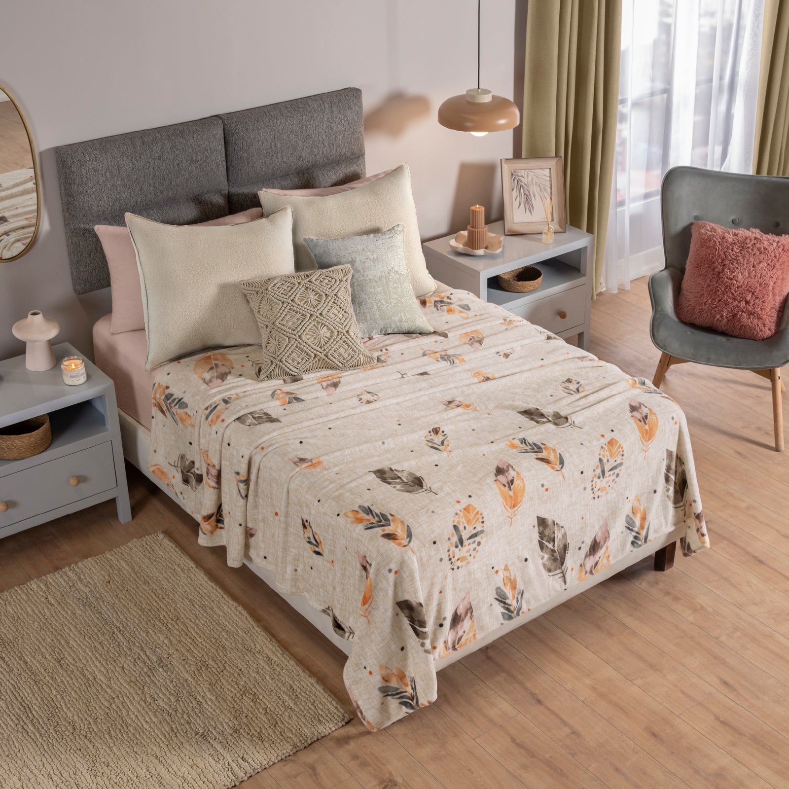 cobija Ligero Plumas KS/QS XL