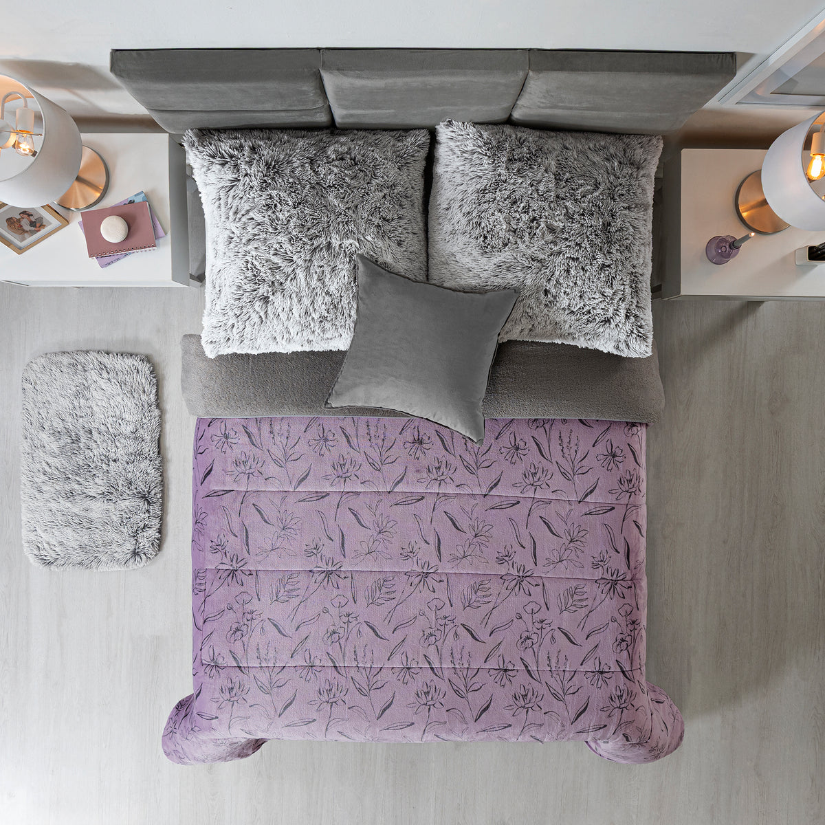 cobija Invernal Lavanda KS/QS XL