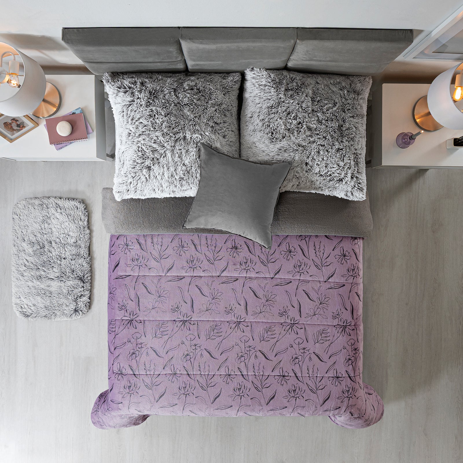 cobija Invernal Lavanda KS/QS XL