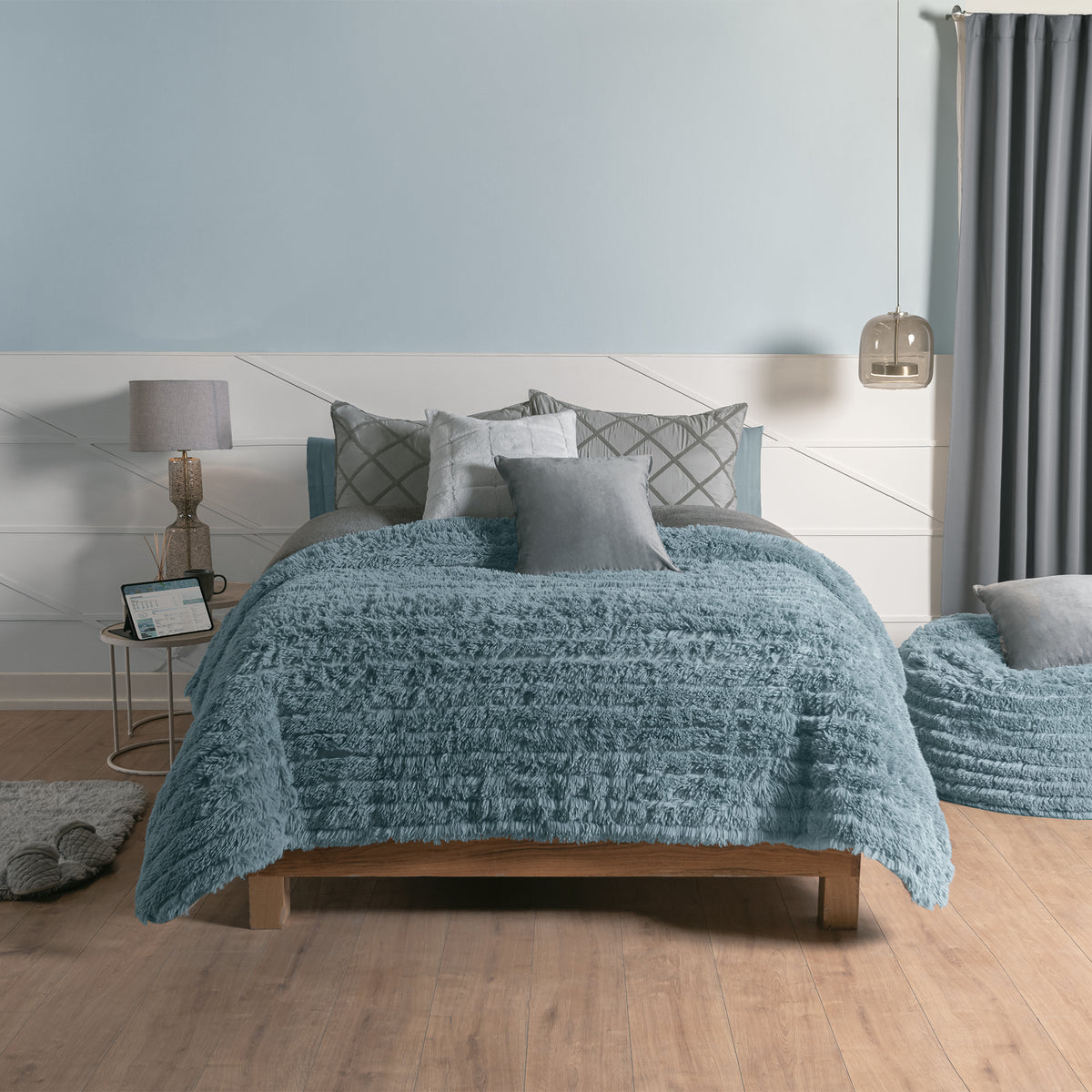 cobija Everest Celeste DOBLE XL