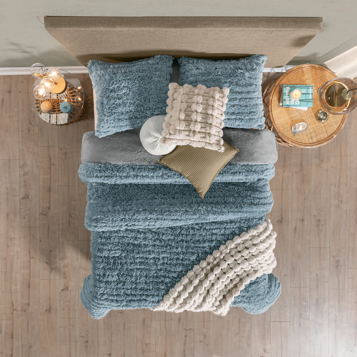 cobija Everest Celeste DOBLE XL