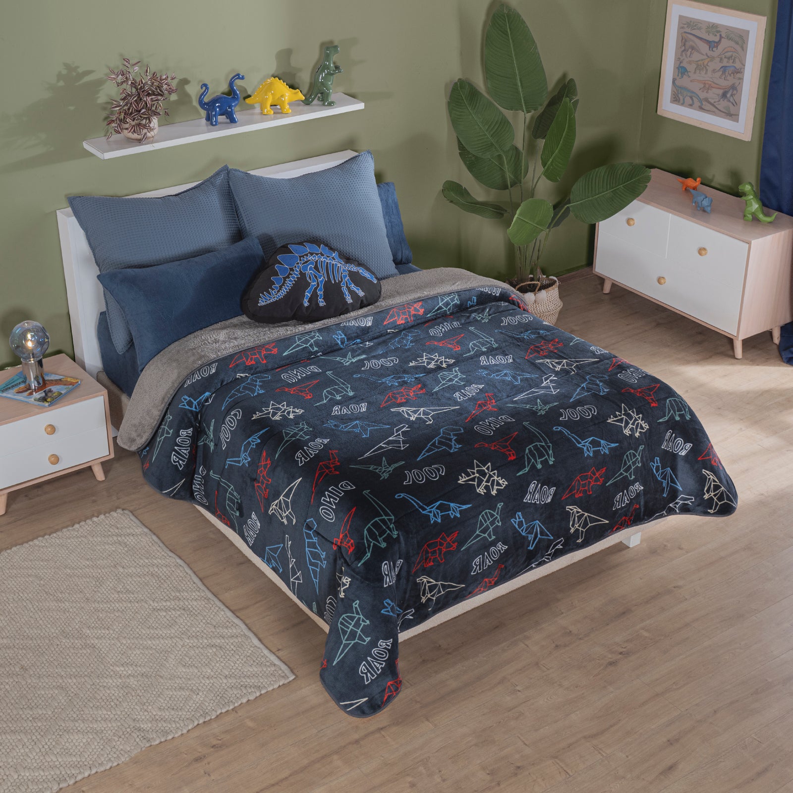 cobija Invernal Jurasico DOBLE/SENCILLO XL