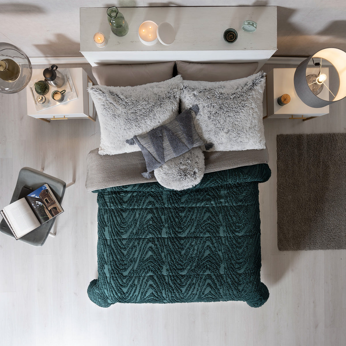 cobija Austral Esmeralda DOBLE XL