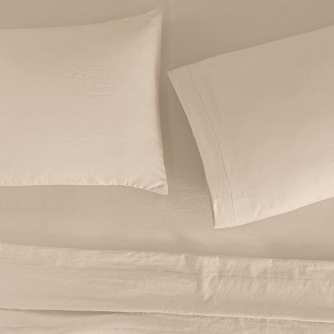 Sábanas Viasoft Washed Ivory KING SIZE