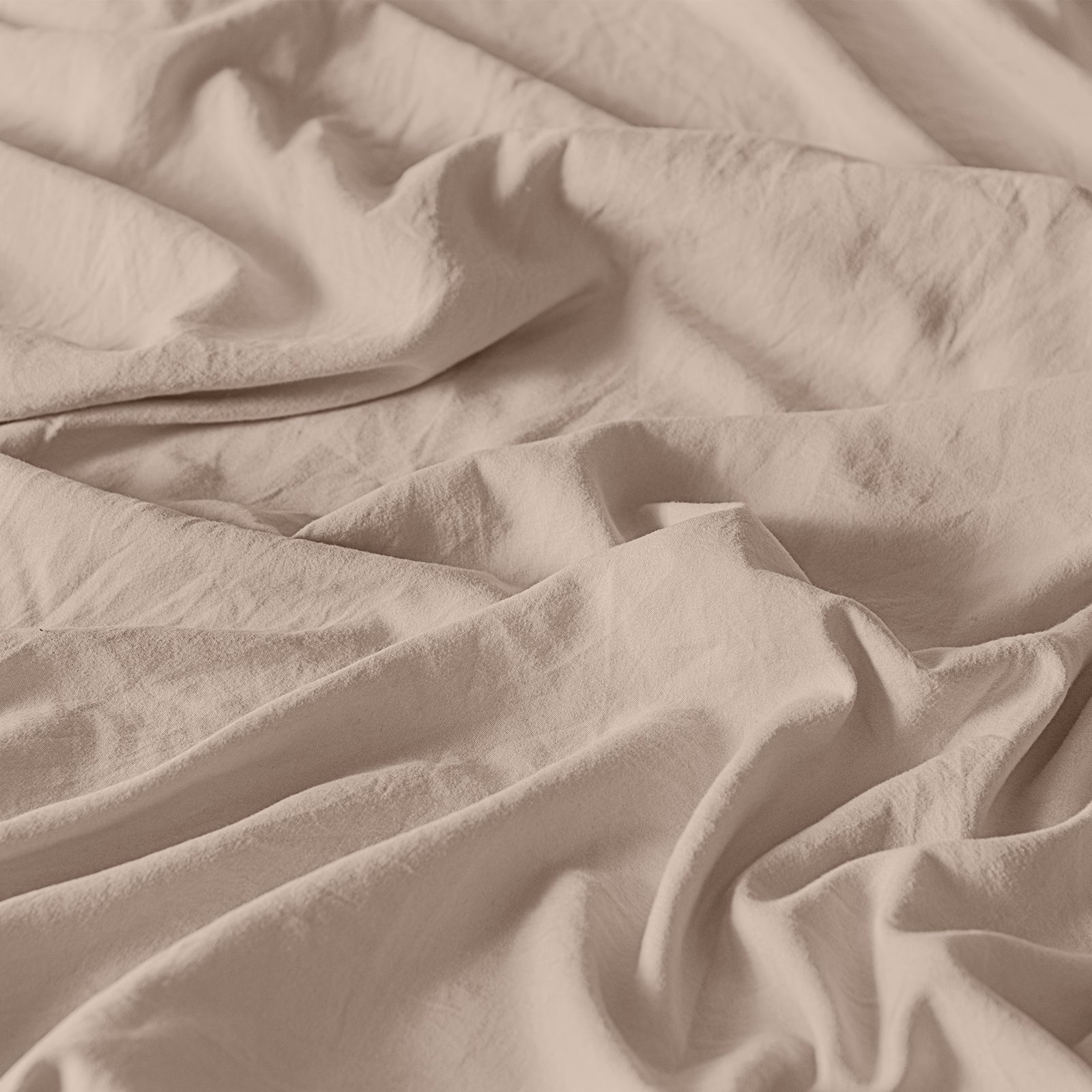 Sábanas Viasoft Washed Ivory KING SIZE