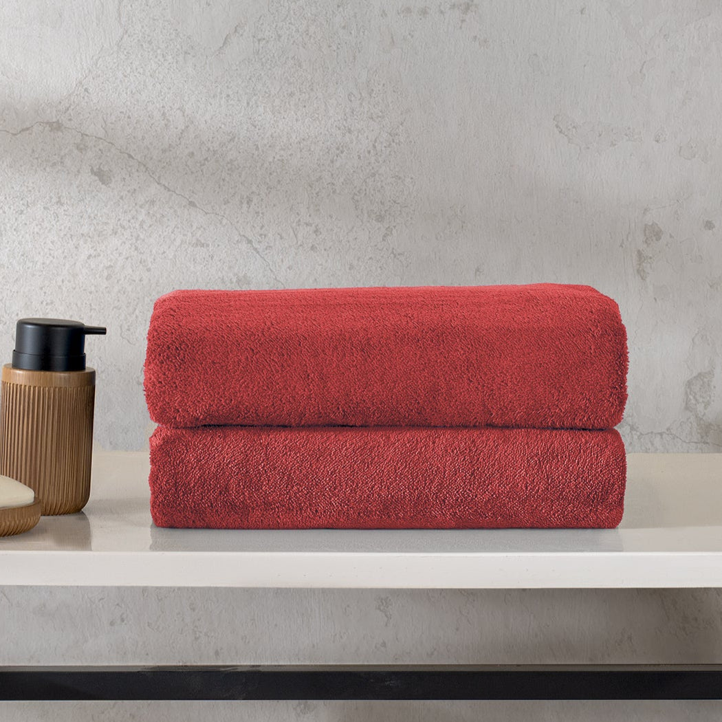 Toalla Mawi Rojo BAÑO