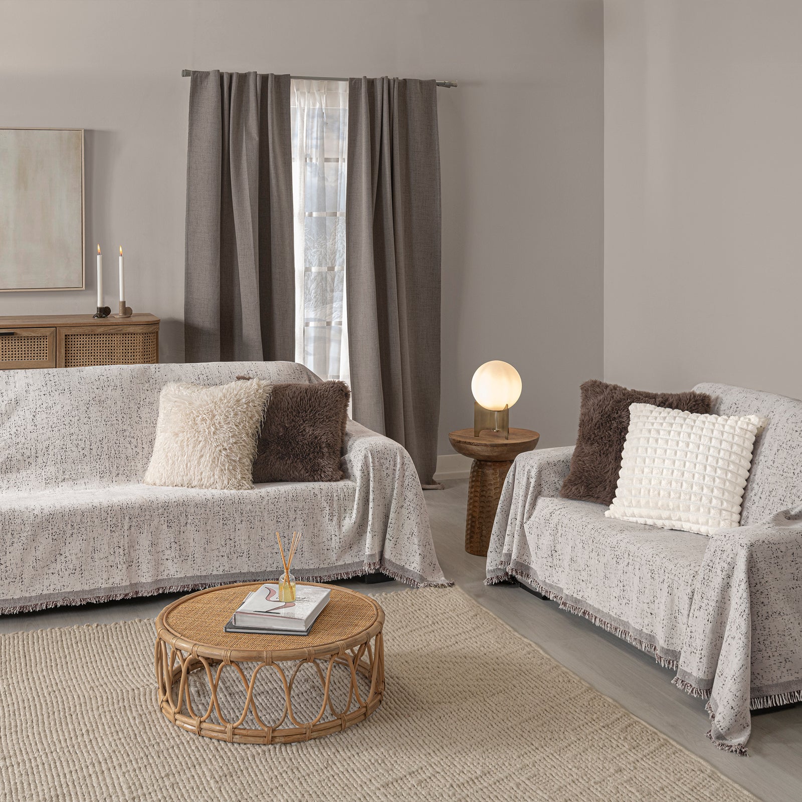 Cubierta De Sala Latte 3 PUESTOS